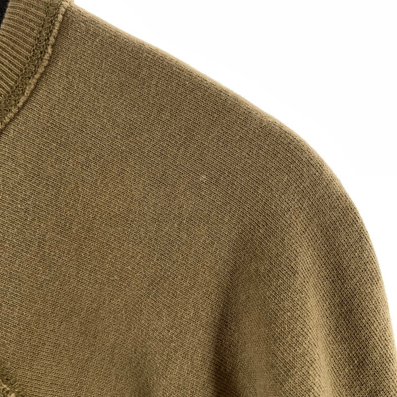 【中古品】【メンズ】 CHAMPION チャンピオン スウェット トレーナー KHAKI ※小さな汚れあり 145-261005-io-11-fuzh サイズ：L カラー：カーキ 万代Net店