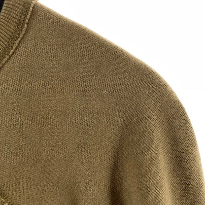【中古品】【メンズ】 CHAMPION チャンピオン スウェット トレーナー KHAKI ※小さな汚れあり 145-261005-io-11-fuzh サイズ：L カラー：カーキ 万代Net店