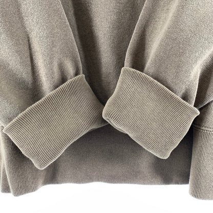 【中古品】【メンズ】 CHAMPION チャンピオン スウェット トレーナー KHAKI ※小さな汚れあり 145-261005-io-11-fuzh サイズ：L カラー：カーキ 万代Net店
