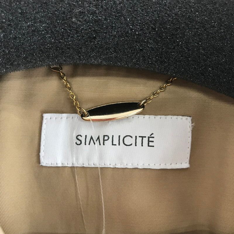 【中古品】【レディース】 SIMPLICTE サンプリシテ トレンチコート BEIGE 上着 アウター ※スレ・使用感あり 169-261018-io-07-fuzh サイズ：S カラー：ベージュ 万代Net店