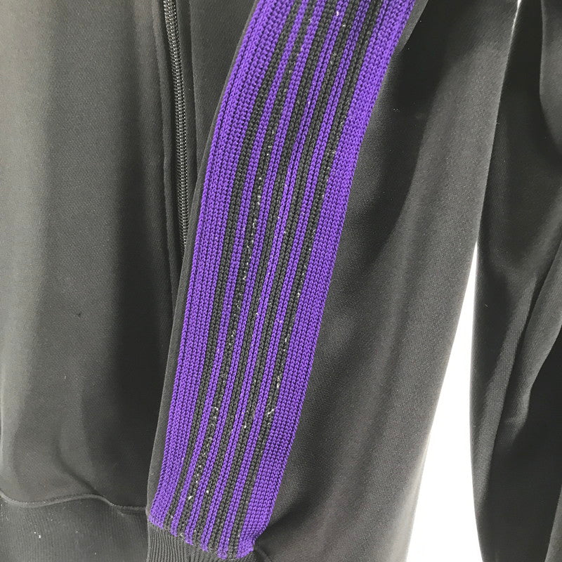 【中古品】【メンズ】 NEEDLES ニードルス DI170 トラックジャケット ジャージ 長袖 トップス ジャケット 古着 140-261005-mh-04-fuzh サイズ：S カラー：ブラック パープル 万代Net店