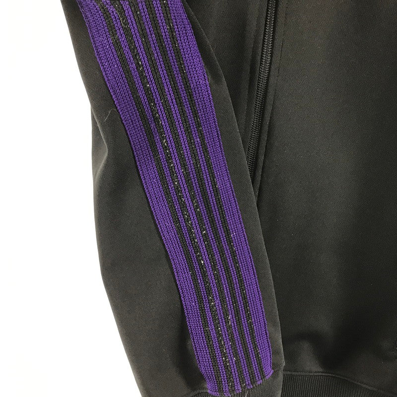 【中古品】【メンズ】 NEEDLES ニードルス DI170 トラックジャケット ジャージ 長袖 トップス ジャケット 古着 140-261005-mh-04-fuzh サイズ：S カラー：ブラック パープル 万代Net店