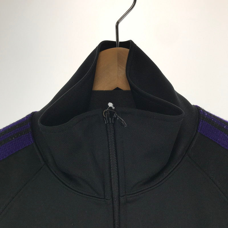 【中古品】【メンズ】 NEEDLES ニードルス DI170 トラックジャケット ジャージ 長袖 トップス ジャケット 古着 140-261005-mh-04-fuzh サイズ：S カラー：ブラック パープル 万代Net店