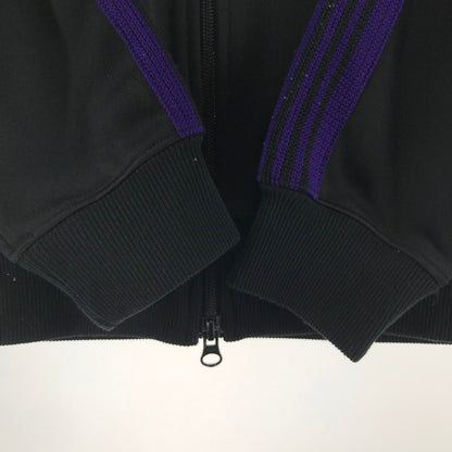 【中古品】【メンズ】 NEEDLES ニードルス DI170 トラックジャケット ジャージ 長袖 トップス ジャケット 古着 140-261005-mh-04-fuzh サイズ：S カラー：ブラック パープル 万代Net店