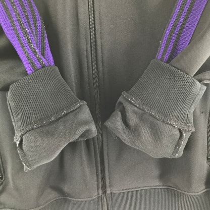 【中古品】【メンズ】 NEEDLES ニードルス DI170 トラックジャケット ジャージ 長袖 トップス ジャケット 古着 140-261005-mh-04-fuzh サイズ：S カラー：ブラック パープル 万代Net店