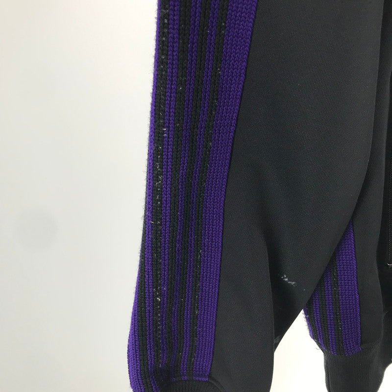 【中古品】【メンズ】 NEEDLES ニードルス DI170 トラックジャケット ジャージ 長袖 トップス ジャケット 古着 140-261005-mh-04-fuzh サイズ：S カラー：ブラック パープル 万代Net店