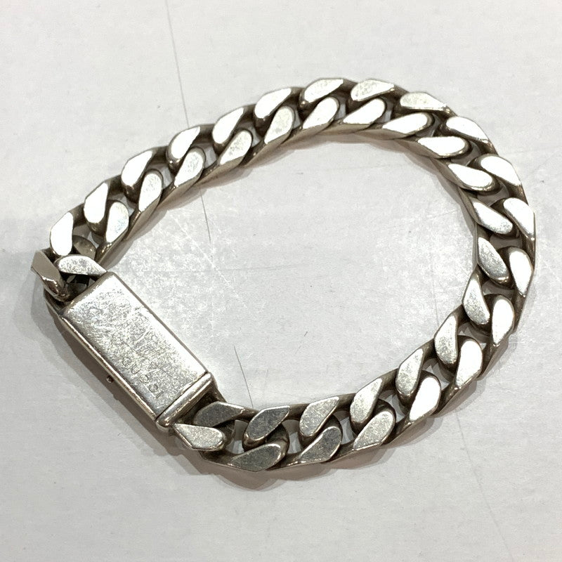 【中古品】【レディース】 GUCCI グッチ CHAIN BRACELET チェーンブレスレット アクセサリー SILVER 喜平 ※キズあり 182-261005-io-08-fuzh カラー：シルバー 万代Net店