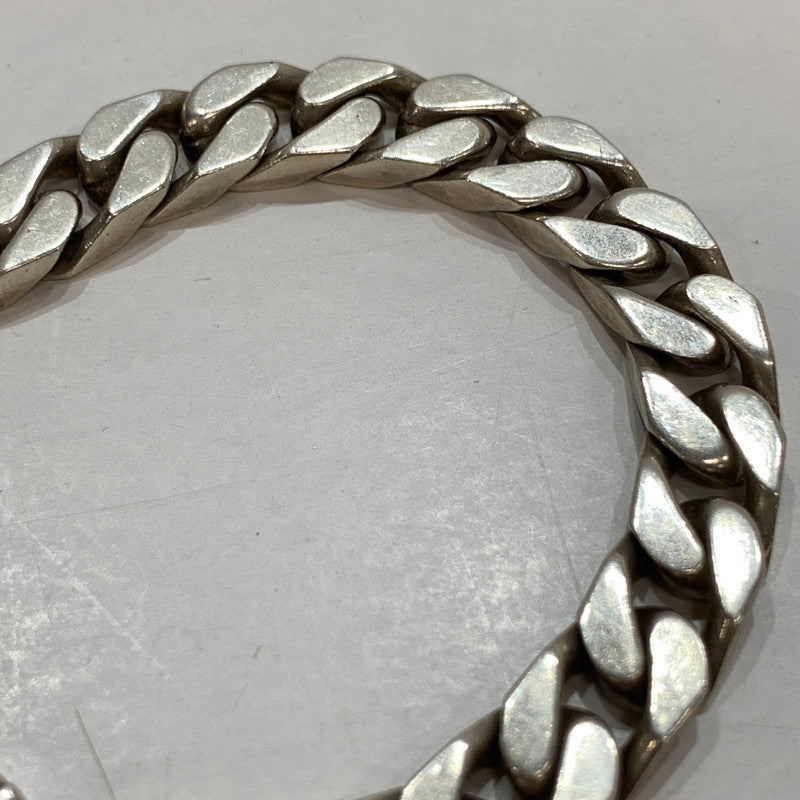 【中古品】【レディース】 GUCCI グッチ CHAIN BRACELET チェーンブレスレット アクセサリー SILVER 喜平 ※キズあり 182-261005-io-08-fuzh カラー：シルバー 万代Net店