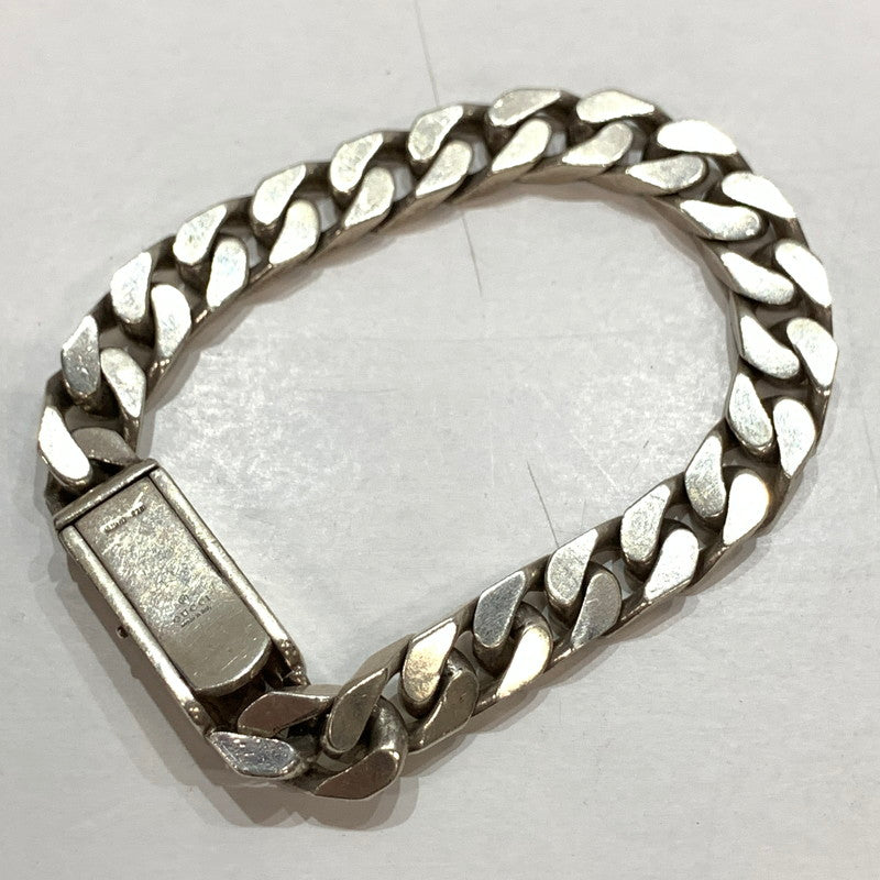 【中古品】【レディース】 GUCCI グッチ CHAIN BRACELET チェーンブレスレット アクセサリー SILVER 喜平 ※キズあり 182-261005-io-08-fuzh カラー：シルバー 万代Net店