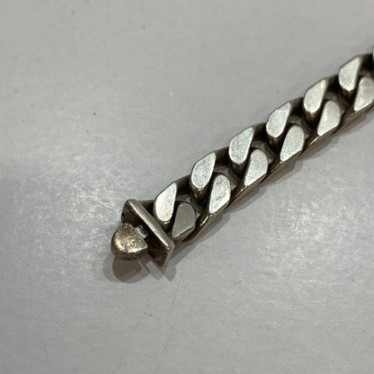 【中古品】【レディース】 GUCCI グッチ CHAIN BRACELET チェーンブレスレット アクセサリー SILVER 喜平 ※キズあり 182-261005-io-08-fuzh カラー：シルバー 万代Net店