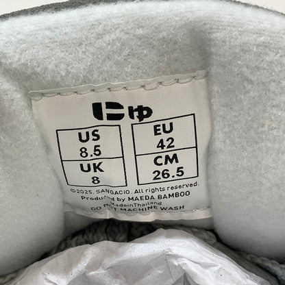 【中古美品】【メンズ】 SANGACIO サンガッチョ にゅ にゅ～ず スニーカー 靴 162-261030-mh-15-fuzh サイズ：26.5cm カラー：グレー 万代Net店