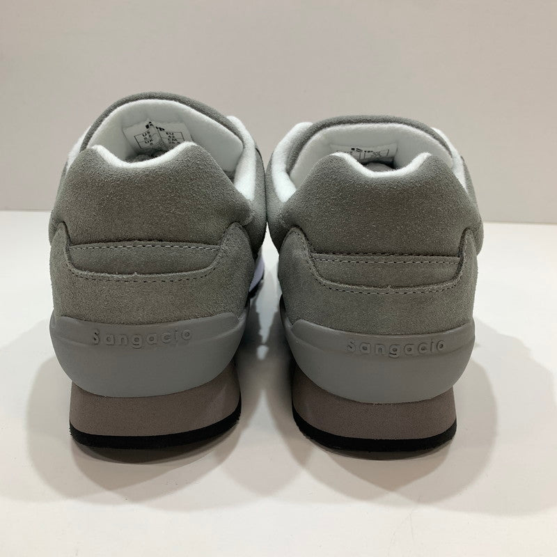 【中古美品】【メンズ】 SANGACIO サンガッチョ にゅ にゅ～ず スニーカー 靴 162-261030-mh-15-fuzh サイズ：26.5cm カラー：グレー 万代Net店