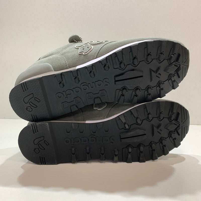 【中古美品】【メンズ】 SANGACIO サンガッチョ にゅ にゅ～ず スニーカー 靴 162-261030-mh-15-fuzh サイズ：26.5cm カラー：グレー 万代Net店