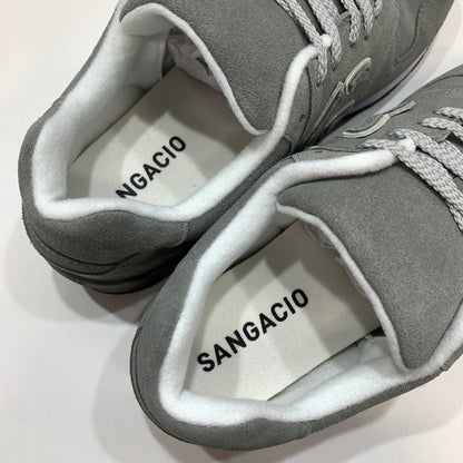 【中古美品】【メンズ】 SANGACIO サンガッチョ にゅ にゅ～ず スニーカー 靴 162-261030-mh-15-fuzh サイズ：26.5cm カラー：グレー 万代Net店