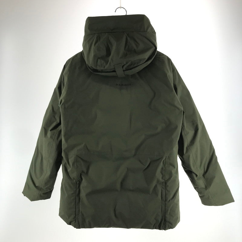 【中古品】【メンズ】 MAMMUT マムート 1010-2913 FLOEBERG HS THERMO HOODED COAT フーディ コート ジャケット アウター 古着 144-261005-mh-02-fuzh サイズ：M カラー：カーキ 万代Net店