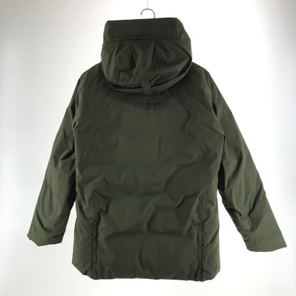 【中古品】【メンズ】 MAMMUT マムート 1010-2913 FLOEBERG HS THERMO HOODED COAT フーディ コート ジャケット アウター 古着 144-261005-mh-02-fuzh サイズ：M カラー：カーキ 万代Net店