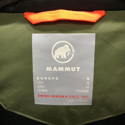 【中古品】【メンズ】 MAMMUT マムート 1010-2913 FLOEBERG HS THERMO HOODED COAT フーディ コート ジャケット アウター 古着 144-261005-mh-02-fuzh サイズ：M カラー：カーキ 万代Net店