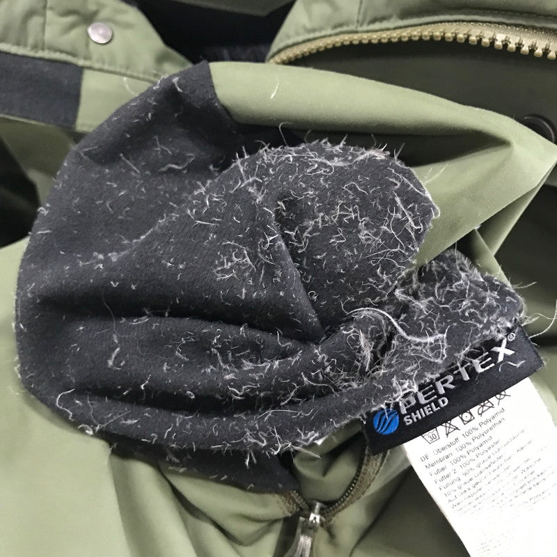【中古品】【メンズ】 MAMMUT マムート 1010-2913 FLOEBERG HS THERMO HOODED COAT フーディ コート ジャケット アウター 古着 144-261005-mh-02-fuzh サイズ：M カラー：カーキ 万代Net店