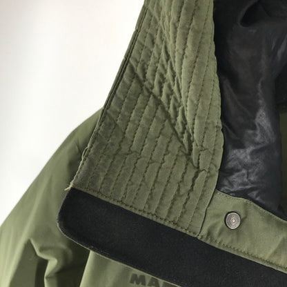 【中古品】【メンズ】 MAMMUT マムート 1010-2913 FLOEBERG HS THERMO HOODED COAT フーディ コート ジャケット アウター 古着 144-261005-mh-02-fuzh サイズ：M カラー：カーキ 万代Net店