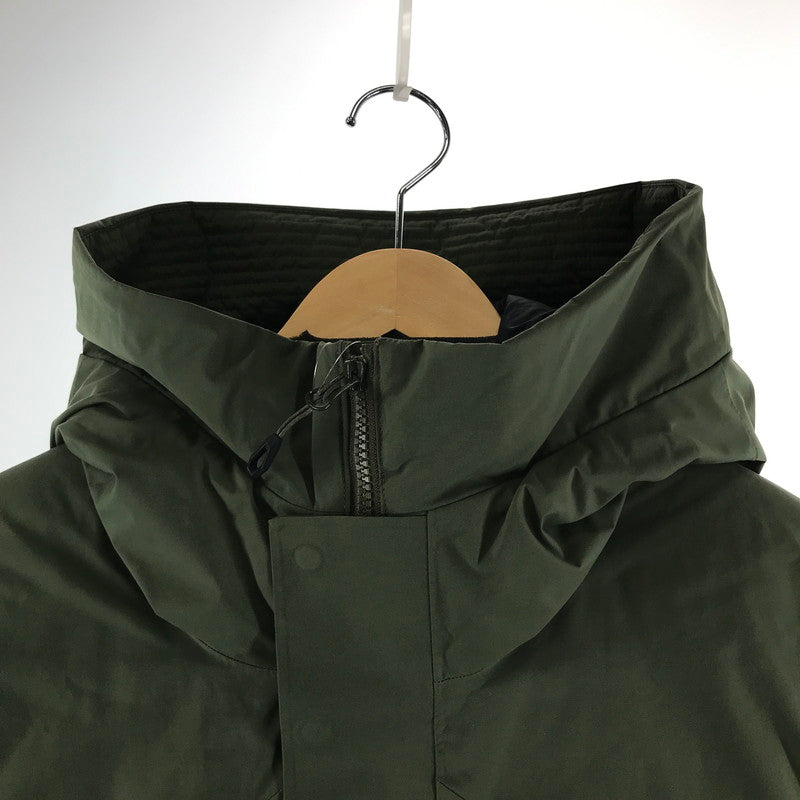 【中古品】【メンズ】 MAMMUT マムート 1010-2913 FLOEBERG HS THERMO HOODED COAT フーディ コート ジャケット アウター 古着 144-261005-mh-02-fuzh サイズ：M カラー：カーキ 万代Net店