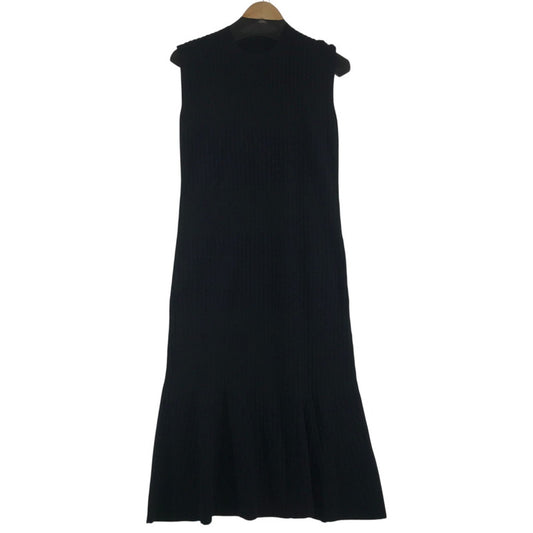 【中古品】【レディース】 NOBEL ノーベル ワンピース ワンピ NAVY ノースリーブ 女性用 上品 ニットワンピ ※首元にスレあり 170-261018-io-10-fuzh サイズ：不明 カラー：ネイビー 万代Net店