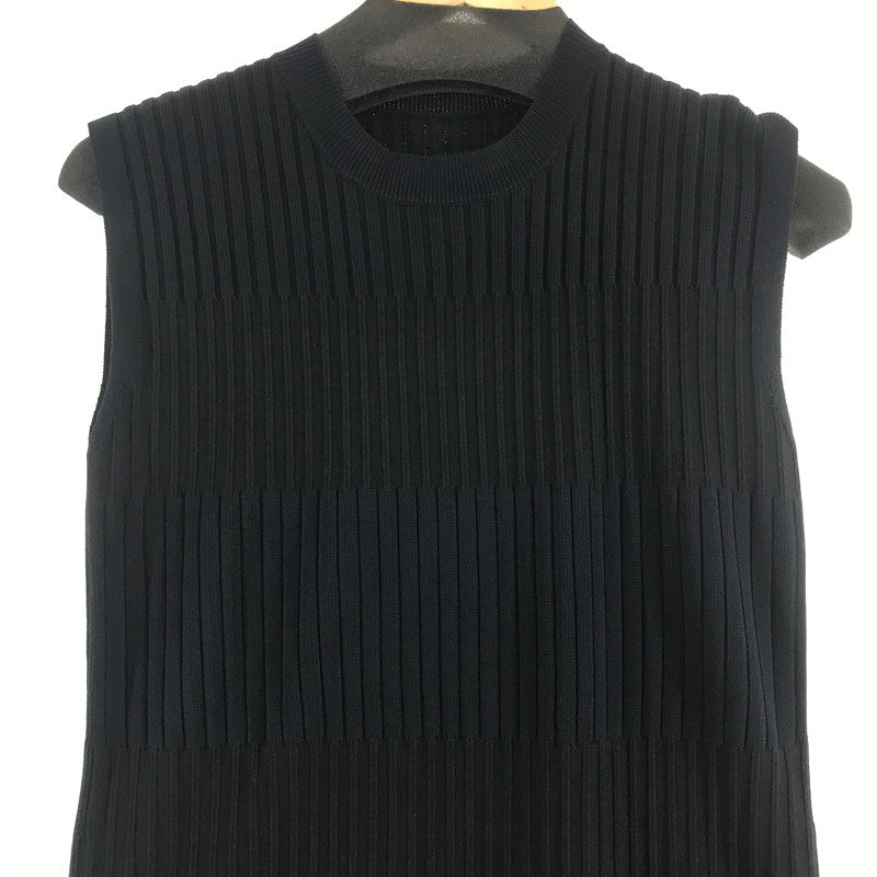 【中古品】【レディース】 NOBEL ノーベル ワンピース ワンピ NAVY ノースリーブ 女性用 上品 ニットワンピ ※首元にスレあり 170-261018-io-10-fuzh サイズ：不明 カラー：ネイビー 万代Net店