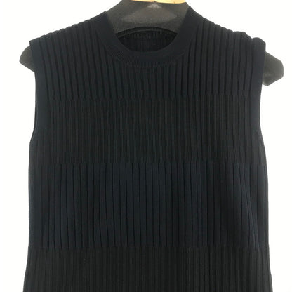 【中古品】【レディース】 NOBEL ノーベル ワンピース ワンピ NAVY ノースリーブ 女性用 上品 ニットワンピ ※首元にスレあり 170-261018-io-10-fuzh サイズ：不明 カラー：ネイビー 万代Net店