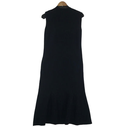 【中古品】【レディース】 NOBEL ノーベル ワンピース ワンピ NAVY ノースリーブ 女性用 上品 ニットワンピ ※首元にスレあり 170-261018-io-10-fuzh サイズ：不明 カラー：ネイビー 万代Net店