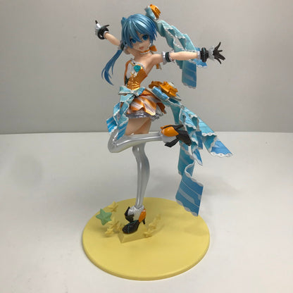 【中古品】 完備品 初音ミク Project DIVA F 2nd 初音ミク オレンジブロッサムVer. フィギュア ※箱日焼け・シミあり 053-261029-io-41-fuzh 万代Net店