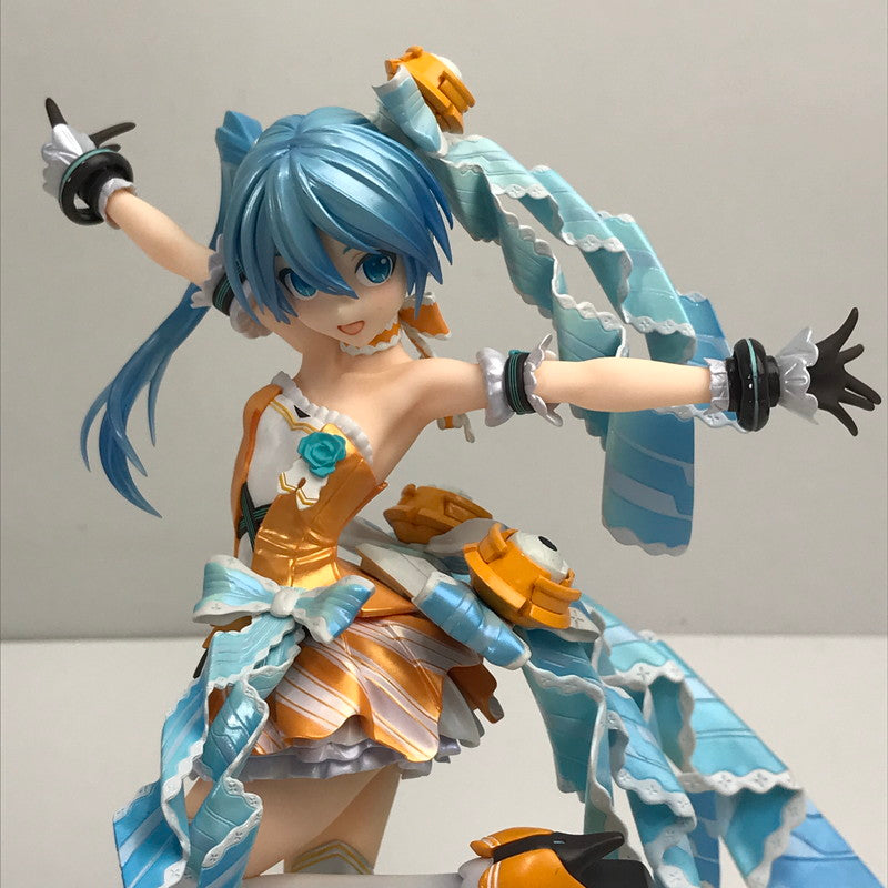 【中古品】 完備品 初音ミク Project DIVA F 2nd 初音ミク オレンジブロッサムVer. フィギュア ※箱日焼け・シミあり 053-261029-io-41-fuzh 万代Net店