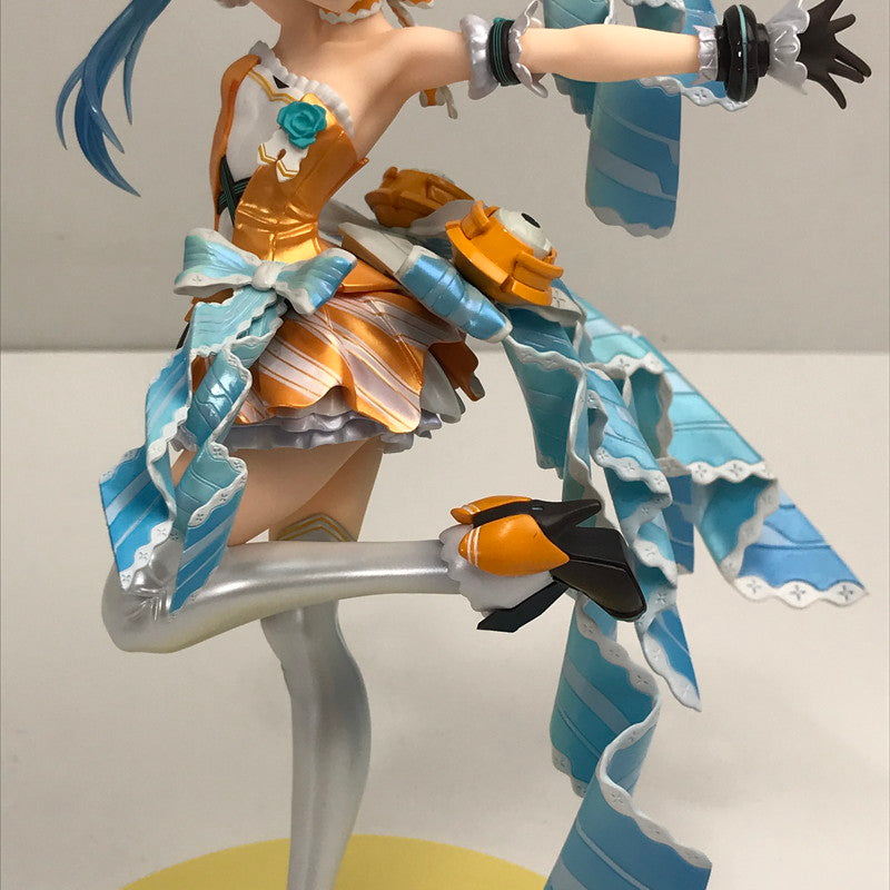 【中古品】 完備品 初音ミク Project DIVA F 2nd 初音ミク オレンジブロッサムVer. フィギュア ※箱日焼け・シミあり 053-261029-io-41-fuzh 万代Net店