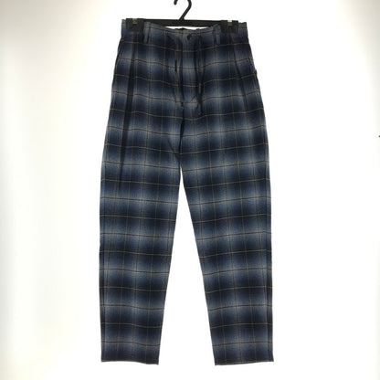 【中古品】【メンズ】 WOOLRICH ウールリッチ WJTR0032 WARM RELAX PANT ウォーム リラックス パンツ カラーBLUE.BLACK チェック柄 SIZE:XS 155-261015-ky-14-fuzh 万代Net店