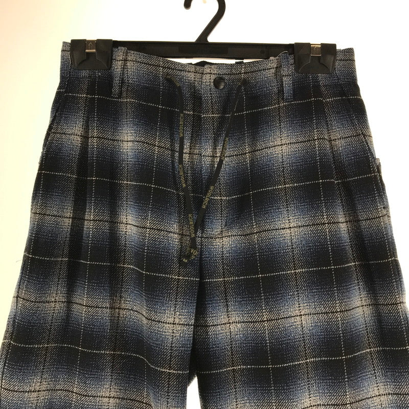 【中古品】【メンズ】 WOOLRICH ウールリッチ WJTR0032 WARM RELAX PANT ウォーム リラックス パンツ カラーBLUE.BLACK チェック柄 SIZE:XS 155-261015-ky-14-fuzh 万代Net店