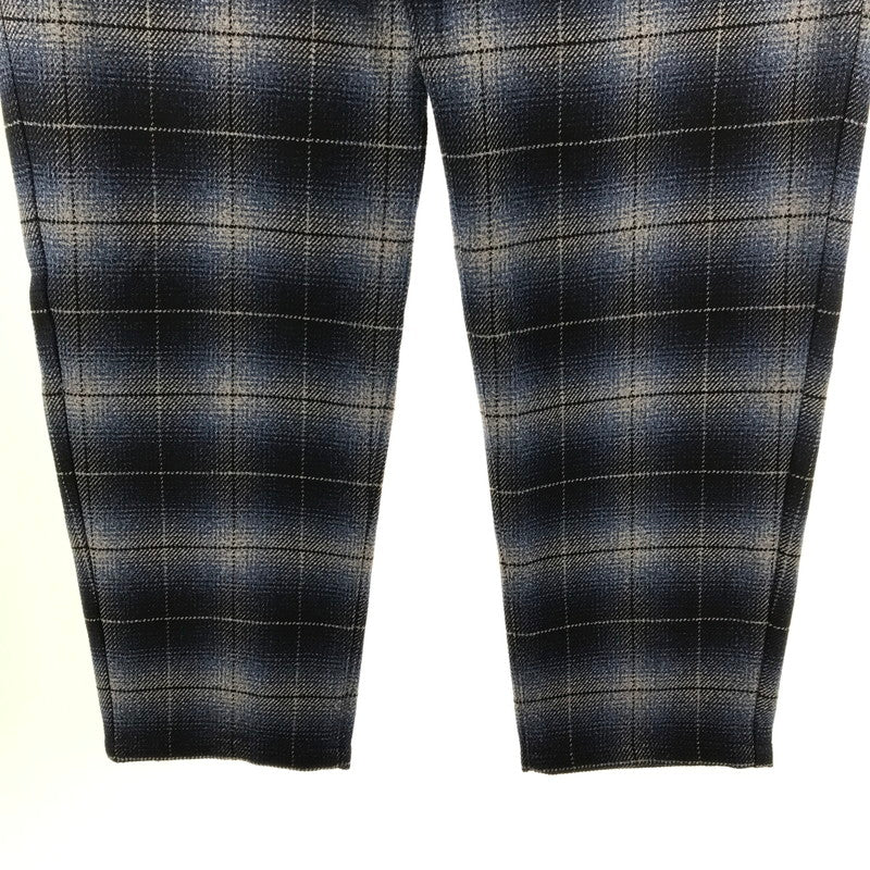 【中古品】【メンズ】 WOOLRICH ウールリッチ WJTR0032 WARM RELAX PANT ウォーム リラックス パンツ カラーBLUE.BLACK チェック柄 SIZE:XS 155-261015-ky-14-fuzh 万代Net店
