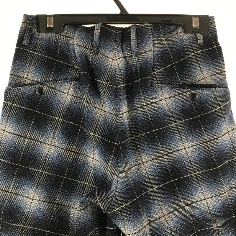 【中古品】【メンズ】 WOOLRICH ウールリッチ WJTR0032 WARM RELAX PANT ウォーム リラックス パンツ カラーBLUE.BLACK チェック柄 SIZE:XS 155-261015-ky-14-fuzh 万代Net店