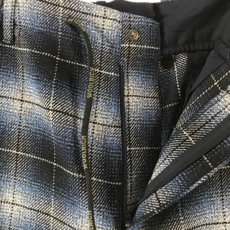 【中古品】【メンズ】 WOOLRICH ウールリッチ WJTR0032 WARM RELAX PANT ウォーム リラックス パンツ カラーBLUE.BLACK チェック柄 SIZE:XS 155-261015-ky-14-fuzh 万代Net店