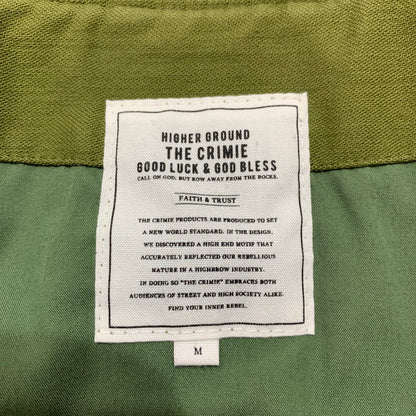【中古品】【メンズ】 THE CRIMIE クライミー 03-6434-0551 MILITARY BLOUSON ミリタリー ブルゾン アウター ジャケット コート 古着 142-261007-mh-06-fuzh サイズ：M カラー：カーキ 万代Net店