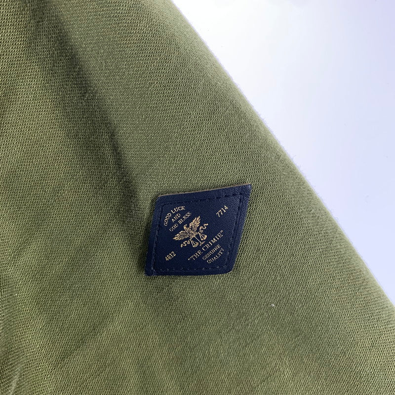 【中古品】【メンズ】 THE CRIMIE クライミー 03-6434-0551 MILITARY BLOUSON ミリタリー ブルゾン アウター ジャケット コート 古着 142-261007-mh-06-fuzh サイズ：M カラー：カーキ 万代Net店