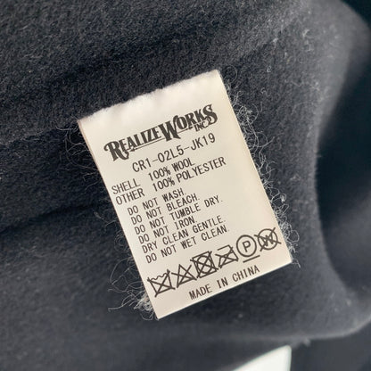 【中古品】【メンズ】 THE CRIMIE クライミー W FACE WOOL REVER BOULSON JACKET ウール ジャケット ブルゾン コート アウター 古着 142-261007-mh-05-fuzh サイズ：S カラー：ブラック 万代Net店