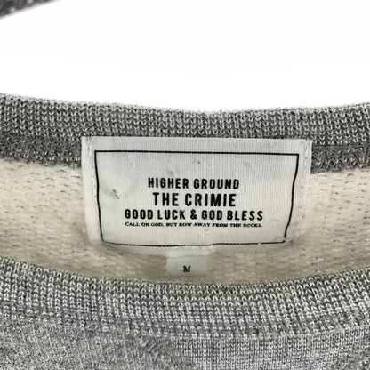 【中古品】【メンズ】 THE CRIMIE クライミー 長袖 スウェットシャツ 142-261020-vt-90-fuzh サイズ：M カラー：グレー 万代Net店