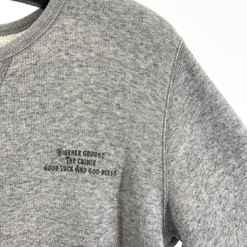 【中古品】【メンズ】 THE CRIMIE クライミー 長袖 スウェットシャツ 142-261020-vt-90-fuzh サイズ：M カラー：グレー 万代Net店