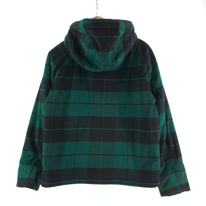 【中古品】【メンズ】 THE CRIMIE クライミー CR1-02L5-JK36 WILL CHECK BOA HOODIE ウィル チェック ボア フーディー 142-261009-ny-09-fuzh サイズ：S カラー：グリーン ブラック 万代Net店