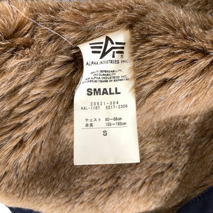 【中古品】【メンズ】 ALPHA INDUSTRIES アルファインダストリーズ 20521-304 N-1 デッキジャケット NAVY/SIZE:S 145-261009-ny-06-fuzh サイズ：S カラー：ネイビー 万代Net店
