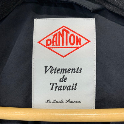 【中古品】【メンズ】 DANTON ダントン DT-A0383MAT HIGH－LOFT DOWN STAND－COLLAR BLOUSON ダウン ジャケット コート アウター 古着 144-261007-mh-01-fuzh サイズ：M カラー：ブラック 万代Net店