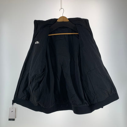 【中古品】【メンズ】 NIKE ナイキ リバーシブル ボア ジャケット コート アウター 古着 148-261007-mh-03-fuzh サイズ：2XL カラー：ブラック 万代Net店