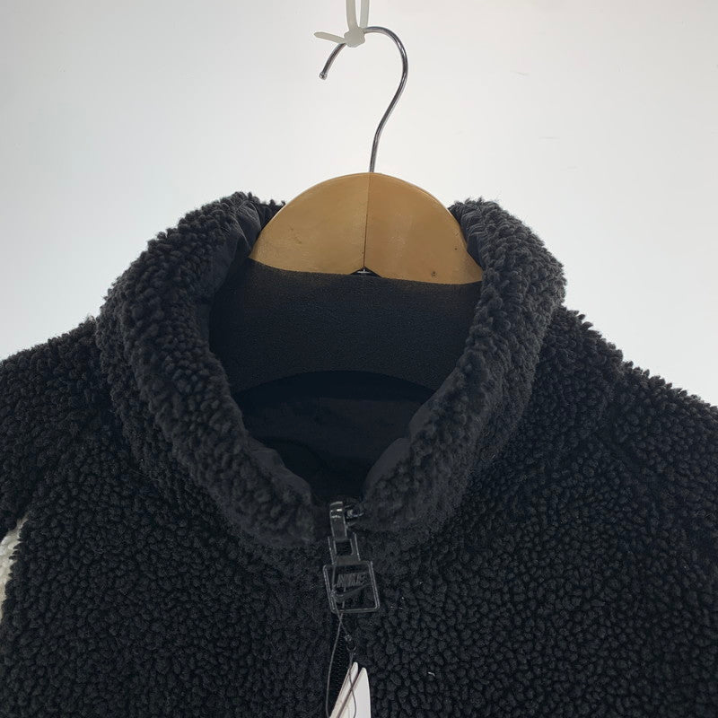 【中古品】【メンズ】 NIKE ナイキ リバーシブル ボア ジャケット コート アウター 古着 148-261007-mh-03-fuzh サイズ：2XL カラー：ブラック 万代Net店