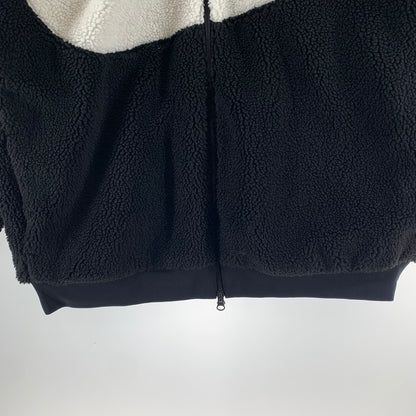 【中古品】【メンズ】 NIKE ナイキ リバーシブル ボア ジャケット コート アウター 古着 148-261007-mh-03-fuzh サイズ：2XL カラー：ブラック 万代Net店