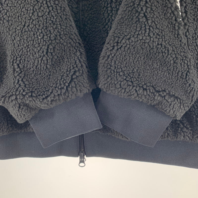 【中古品】【メンズ】 NIKE ナイキ リバーシブル ボア ジャケット コート アウター 古着 148-261007-mh-03-fuzh サイズ：2XL カラー：ブラック 万代Net店