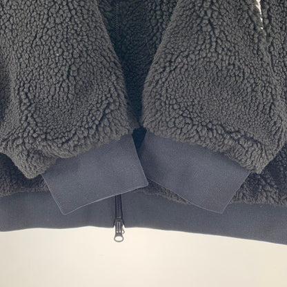 【中古品】【メンズ】 NIKE ナイキ リバーシブル ボア ジャケット コート アウター 古着 148-261007-mh-03-fuzh サイズ：2XL カラー：ブラック 万代Net店