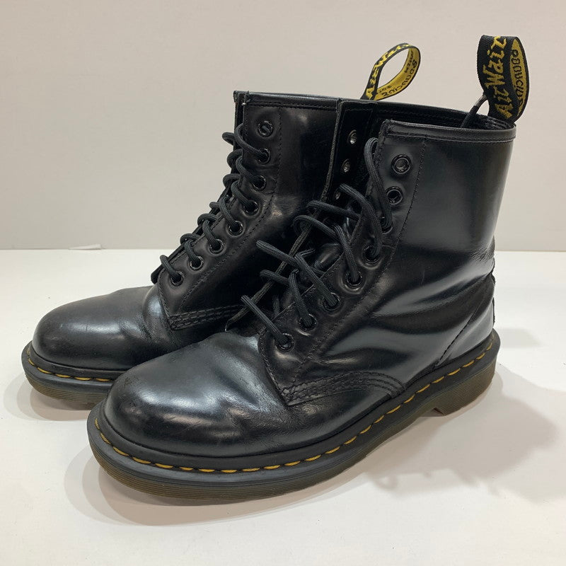 【中古品】【レディース】 DR.MARTENS ドクターマーチン 1460 8ホールブーツ 靴 BLACK UK6(25cm相当) ※キズ・汚れ・使用感あり 164-261028-io-10-fuzh サイズ：25cm相当 カラー：ブラック 万代Net店